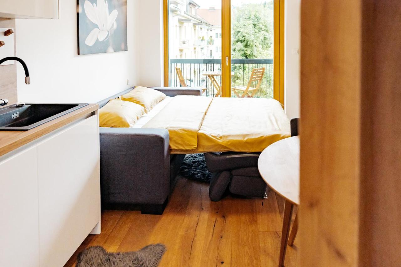 Woody - Comfy Apartment In Siska Ljubljana Buitenkant foto